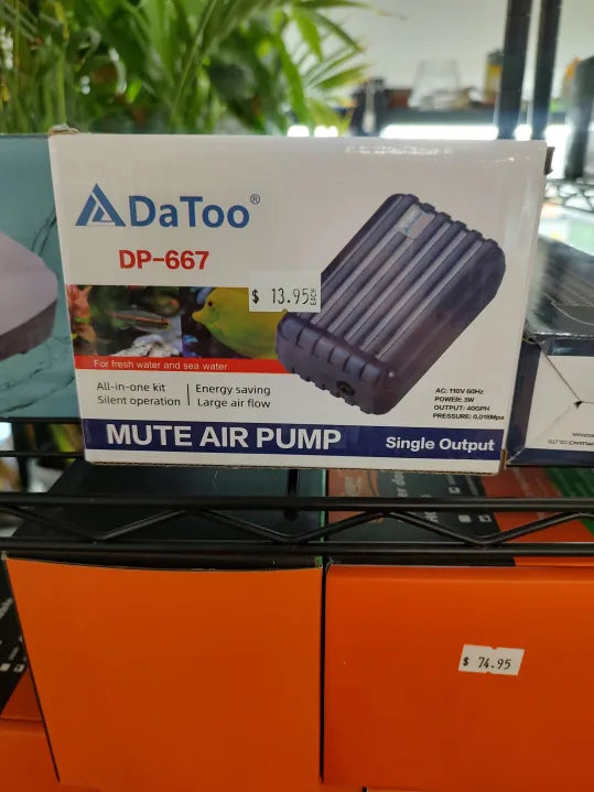 π¨ DaToo Single Outlet Air Pump β Compact Power for Natural Tanks