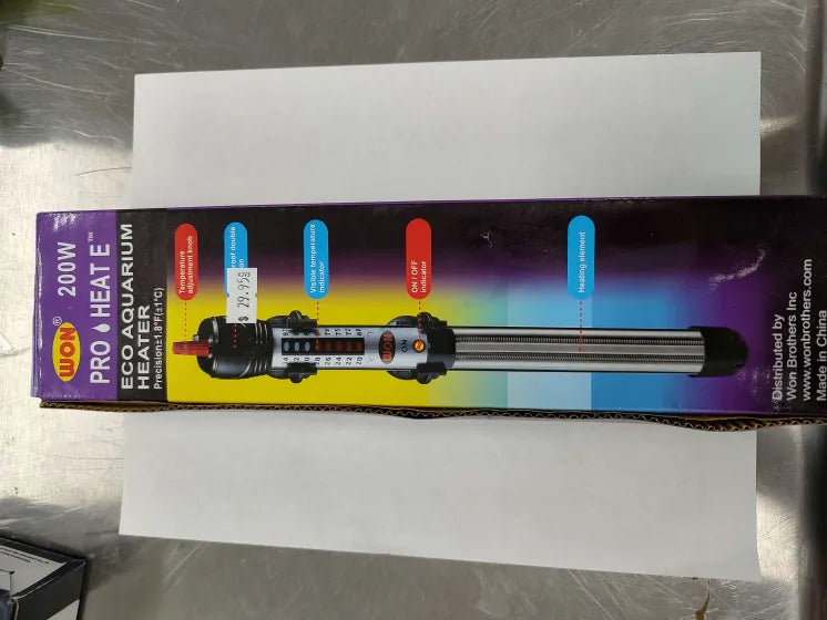 π₯ 200W Won Aquarium Heater β Submersible Heat for 30β55 Gallon Tanks
