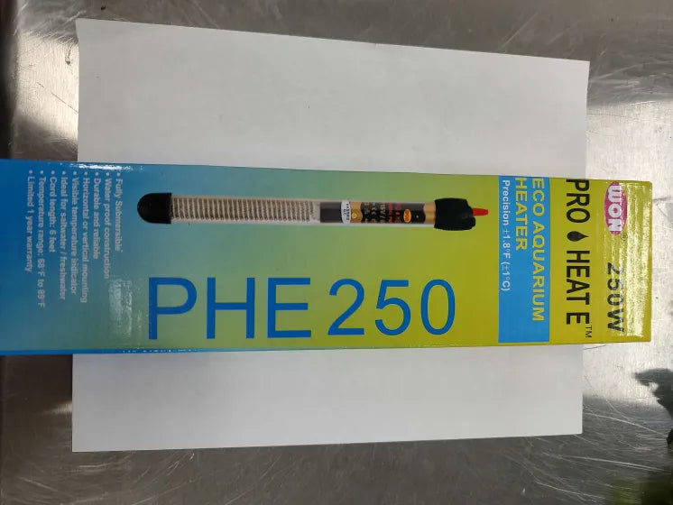 π₯ 250W Won Aquarium Heater β Heavy-Duty Heater for 40β75 Gallon Tanks