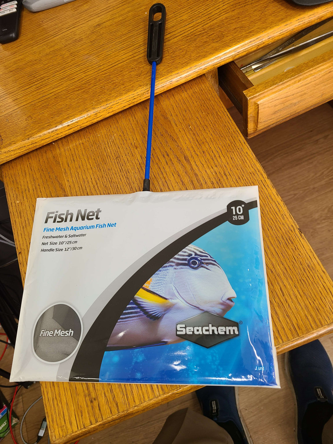 🐟 10” Fine Mesh Aquarium Net – Gentle & Durable by Seachem