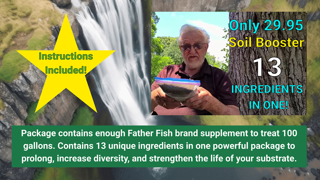 AAA Father Fish Success Soil Booster - to treat 100 gallons.