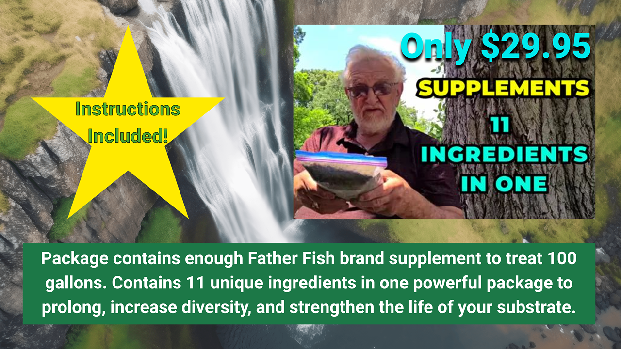 AAA Father Fish supplements - to treat 100 gallons.