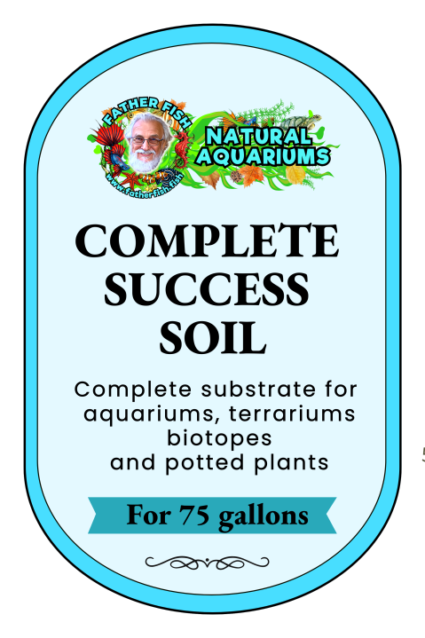 🌿 Aqua Preta Complete Soil – For 75-Gallon Aquariums | Large Tank Substrate System